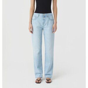 NEW Closed Briston Jeans Womens 28 Straight Leg Relaxed Denim Contemporary